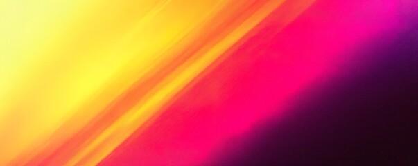 Diagonal Gradient with Yellow and Purple Hues: Abstract Background for Technology, Design, and Branding