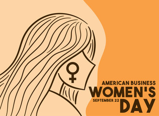 American Business Women's Day. September 22.