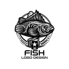 Fish Vector Logo Design