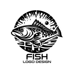 Fish Vector Logo Design