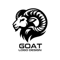 Goat Vector Logo Design