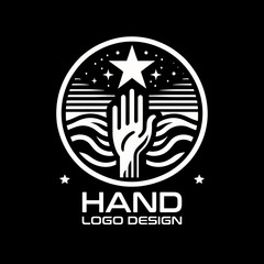 Hand Vector Logo Design