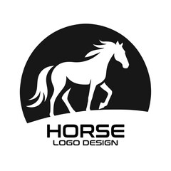 Horse Vector Logo Design