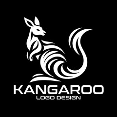 Kangaroo Vector Logo Design