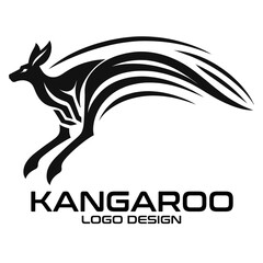 Kangaroo Vector Logo Design