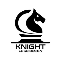Knight Vector Logo Design