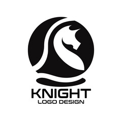 Knight Vector Logo Design
