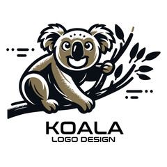 Koala Vector Logo Design