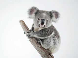 koala isolated on white background