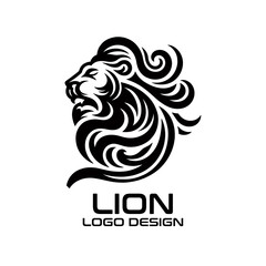 Lion Vector Logo Design