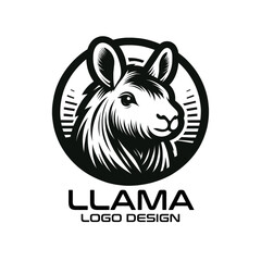 LLama Vector Logo Design