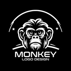 Monkey Vector Logo Design