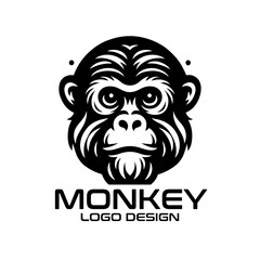 Monkey Vector Logo Design