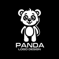 Panda Vector Logo Design