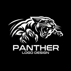 Fototapeta premium Panther Vector Logo Design