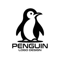 Penguin Vector Logo Design