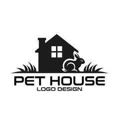 Pet House Vector Logo Design