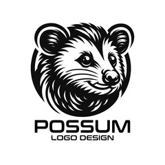 Possum Vector Logo Design