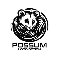 Possum Vector Logo Design