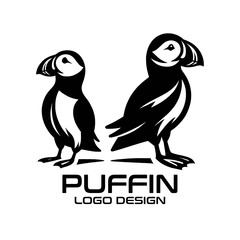 Puffin Vector Logo Design