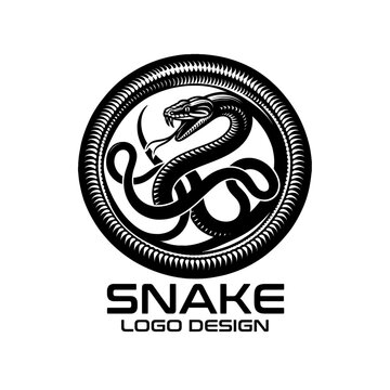 Snake Vector Logo Design
