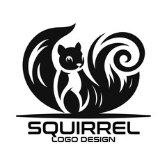 Squirrel Vector Logo Design