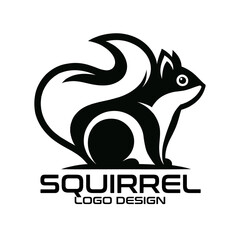 Squirrel Vector Logo Design