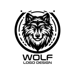 Wolf Vector Logo Design