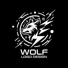 Wolf Vector Logo Design