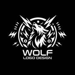 Wolf Vector Logo Design