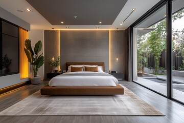 Modern bedroom