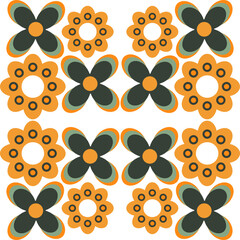 colorful floral pattern illustration