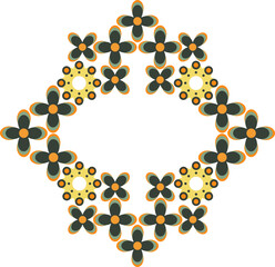 beautiful flower pattern design