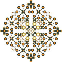 beautiful flower pattern design