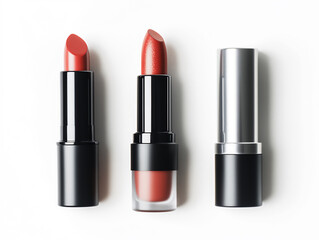 lipstick isolated on white