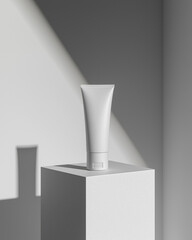 3d rendered illustration of a product bottle