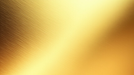 Glossy Gold Gradient Color Swatch Featuring a Smooth Transition from Rich Deep Gold to Bright Reflective Gold on a Plain White Background