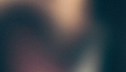 Orange purple gray abstract soft color flow noise texture backdrop design, grainy gradient glowing, bright, shine, noisy, vibrant poster or banner, copy space