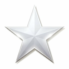 Obraz premium An isolated overlay of white star spikes.