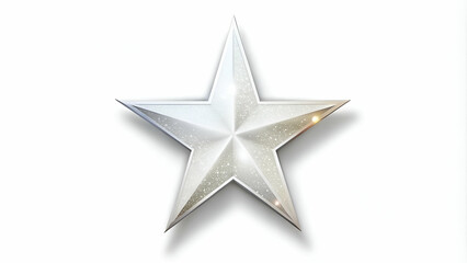 Obraz premium An isolated overlay of white star spikes.