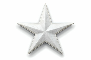 Fototapeta premium An isolated overlay of white star spikes.