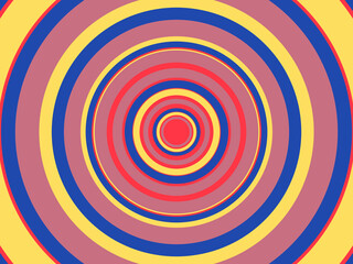 Colorful circle abstract background. Template for wallpaper, banner, presentation, website, etc.