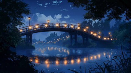 Obraz premium anime theme for background, nice for wallpaper