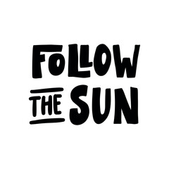 Stylish and bright hand-lettered 