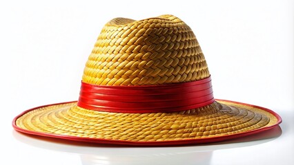 Lifeguard Hat Isolated on White Background - Summer Safety Gear