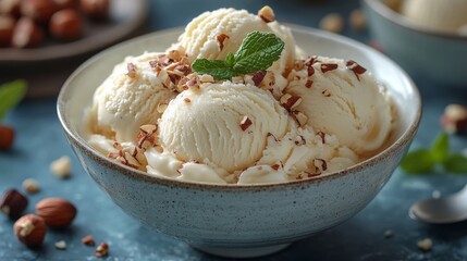 Sweet Treat with Chocolate Toppings