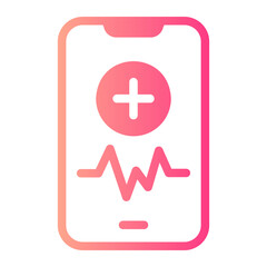 medical app Gradient icon