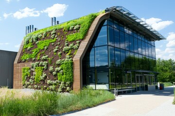 Fototapeta premium Engineers developing green building standards to improve energy efficiency, the standards promote the use of sustainable materials and practices