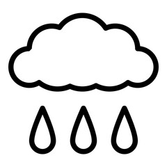 Condensation icon. Vector line icon