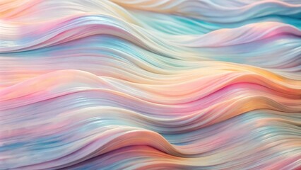 Obraz premium Delicate abstract backdrop featuring gentle pastel waves.
